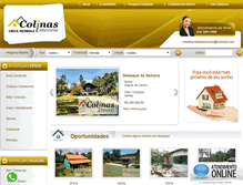 Tablet Screenshot of colinasimoveis.com.br